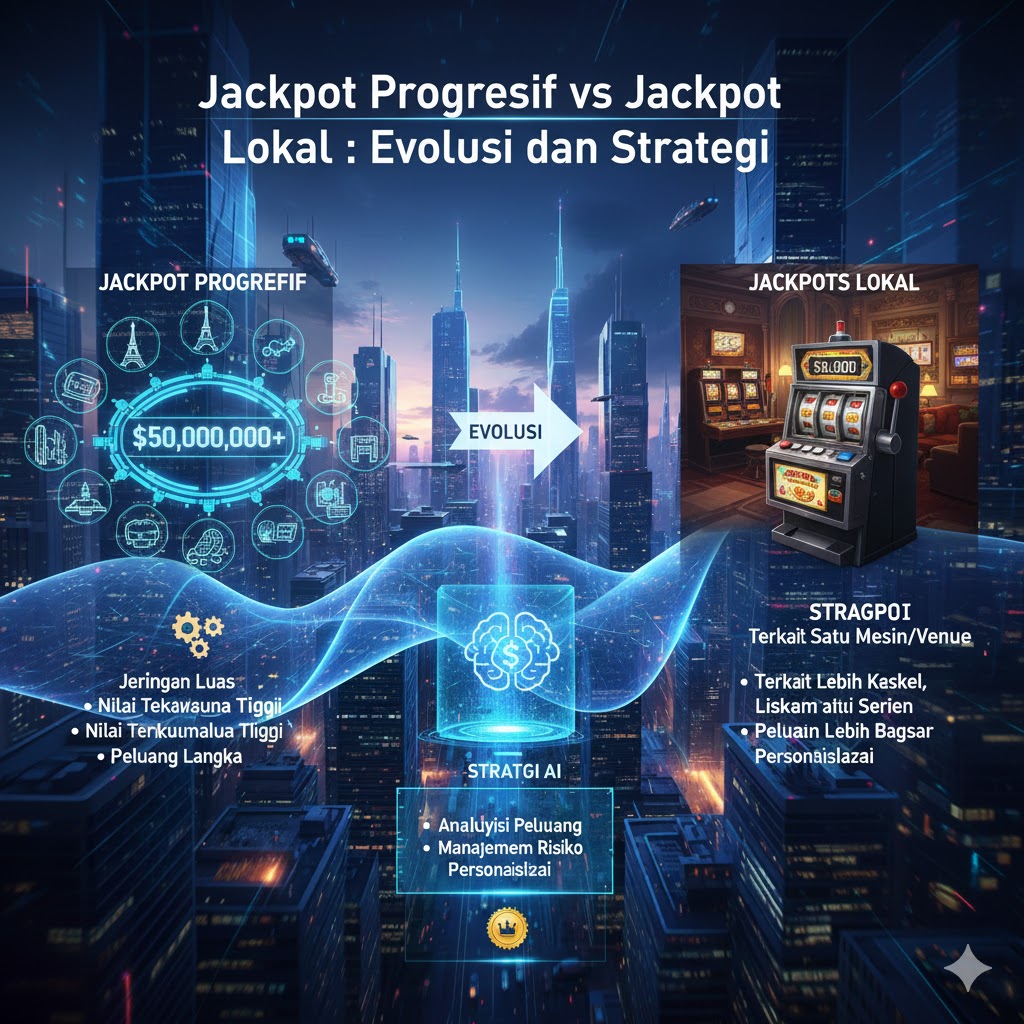 Jackpot Progresif vs Jackpot Lokal : Evolusi dan Strategi